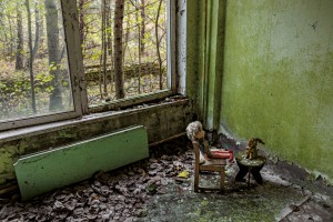 Pripiat, près de Tchernobyl, ville touristique