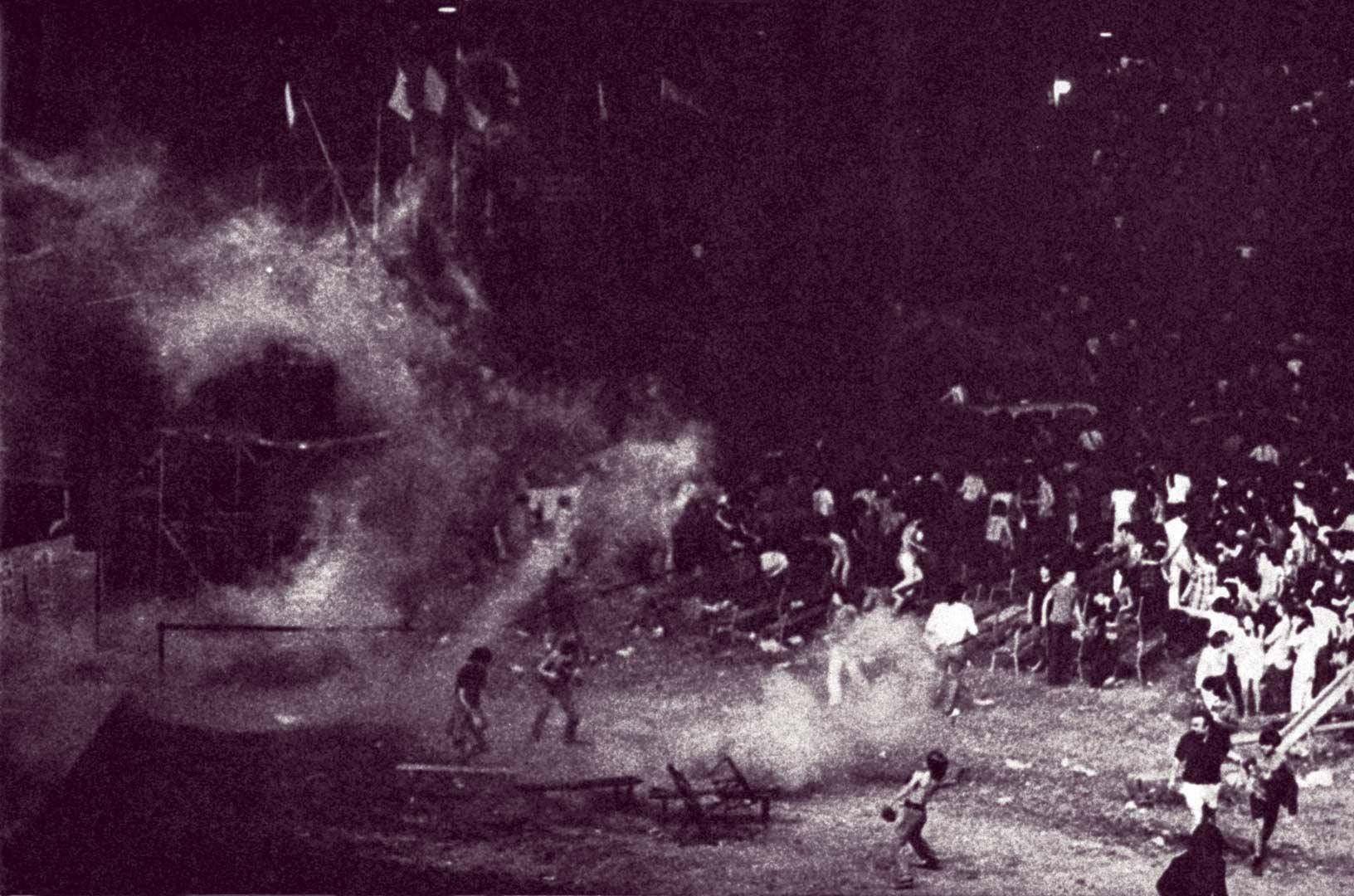 Vigorelli Stadium 5 luglio 1971. Led Zeppelin