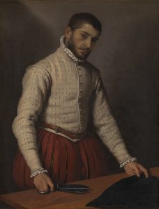 Giovanni Battista Moroni, 1520/4 - 1579 The Tailor ('Il Tagliapanni') 1565-70 Oil on canvas, 99.5 x 77 cm Bought, 1862 NG697 https://www.nationalgallery.org.uk/paintings/NG697